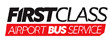Logo da viação First Class   