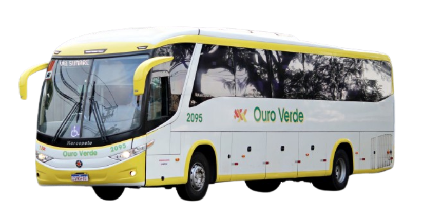 nibus da viao Ouro Verde   
